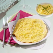 Cheese flavour omelette